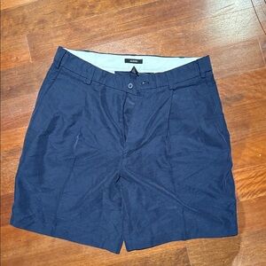 Alfani Men's Deep Blue Flat Front Shorts
